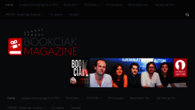 What Bookciakmagazine.it website looked like in 2017 (6 years ago)
