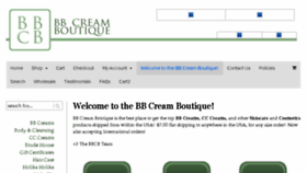 What Bbcreamboutique.com website looked like in 2017 (6 years ago)
