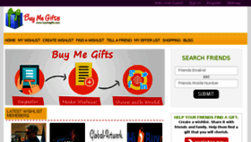 What Buymegifts.com website looked like in 2017 (6 years ago)