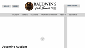 What Bsjauctions.com website looked like in 2017 (6 years ago)