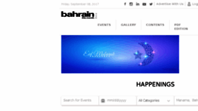 What Bahrainthismonth.com website looked like in 2017 (6 years ago)