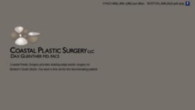What Bostoncoastalplasticsurgery.com website looked like in 2017 (6 years ago)