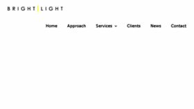 What Brightlightpr.co.uk website looked like in 2017 (6 years ago)