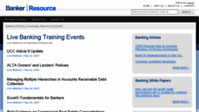 What Bankerresource.net website looked like in 2017 (7 years ago)