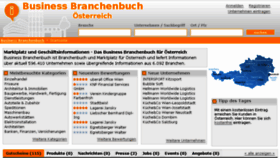 What Business-branchenbuch.at website looked like in 2017 (6 years ago)