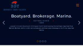 What Bbyachts.com website looked like in 2017 (6 years ago)