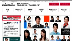 What Bridge-pro.jp website looked like in 2017 (6 years ago)