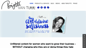 What Brigittevantuijl.com website looked like in 2017 (6 years ago)