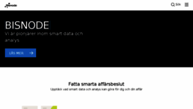 What Bisnode.se website looked like in 2017 (6 years ago)
