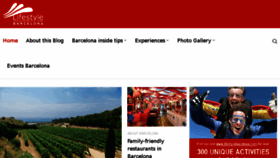 What Blog.lifestylebarcelona.com website looked like in 2017 (6 years ago)