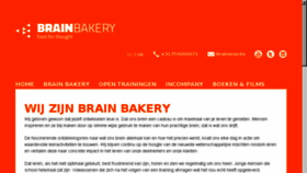 What Brainbakery.nl website looked like in 2017 (6 years ago)