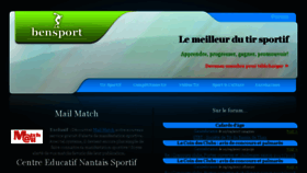 What Bensport.fr website looked like in 2017 (6 years ago)