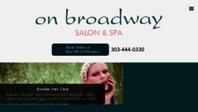 What Bouldersalonandspa.com website looked like in 2017 (6 years ago)