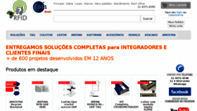 What Brasilrfid.com.br website looked like in 2017 (7 years ago)