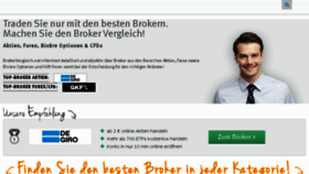 What Brokercheck24.de website looked like in 2017 (6 years ago)
