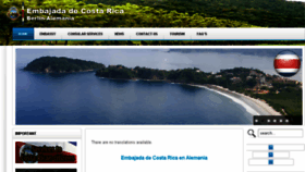 What Botschaft-costarica.de website looked like in 2017 (6 years ago)