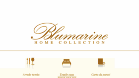 What Blumarinehome.it website looked like in 2017 (6 years ago)