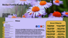 What Bittikerfuneralhomes.com website looked like in 2017 (6 years ago)