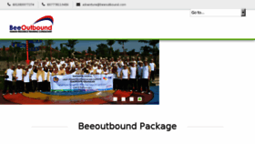 What Beeoutbound.com website looked like in 2017 (6 years ago)