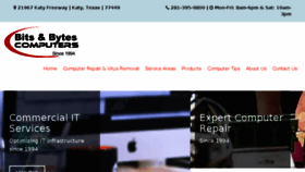 What Bitsandbytes-computers.com website looked like in 2017 (7 years ago)