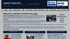 What Barryoneoff.co.uk website looked like in 2017 (6 years ago)