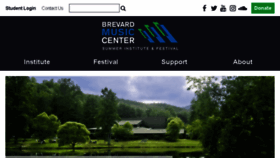 What Brevardmusic.org website looked like in 2017 (6 years ago)