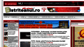 What Bistriteanul.ro website looked like in 2017 (6 years ago)