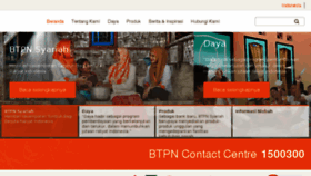 What Btpnsyariah.com website looked like in 2017 (8 years ago)