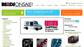 What Beadsonsale.com website looked like in 2017 (6 years ago)