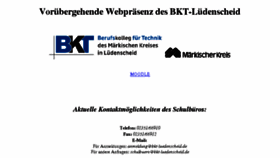What Bkt-luedenscheid.de website looked like in 2017 (6 years ago)