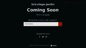 What Bricolage-jardin.com website looked like in 2017 (6 years ago)
