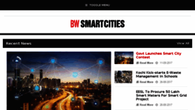 What Bwsmartcities.com website looked like in 2017 (6 years ago)