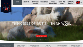 What Britishwool.org.uk website looked like in 2017 (6 years ago)