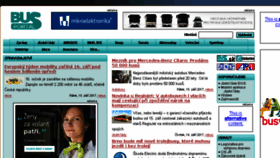 What Busportal.cz website looked like in 2017 (6 years ago)