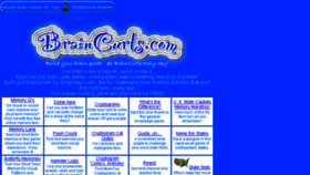 What Braincurls.com website looked like in 2017 (6 years ago)