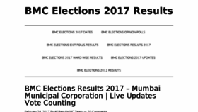What Bmcelections.allresultsnic.in website looked like in 2017 (6 years ago)
