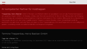 What Bastiantreppen.de website looked like in 2017 (6 years ago)