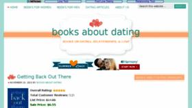 What Booksaboutdating.com website looked like in 2017 (6 years ago)