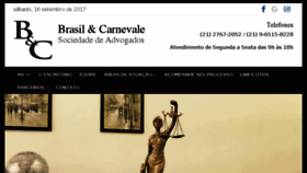 What Brasilecarnevale.com.br website looked like in 2017 (6 years ago)