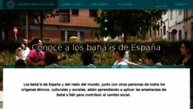 What Bahai.es website looked like in 2017 (6 years ago)