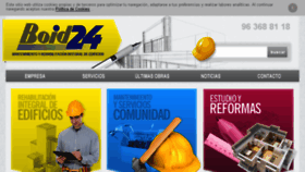 What Boid24.es website looked like in 2017 (6 years ago)