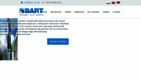 What Bart-vent.pl website looked like in 2017 (7 years ago)