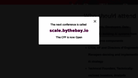 What Bythebay.io website looked like in 2017 (6 years ago)