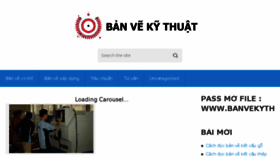 What Banvekythuat.com website looked like in 2017 (6 years ago)