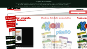 What Barcanova.es website looked like in 2017 (6 years ago)