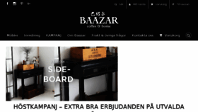 What Baazar.se website looked like in 2017 (6 years ago)