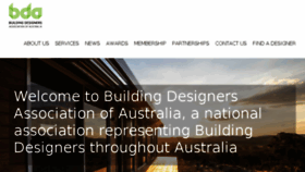 What Bdaa.com.au website looked like in 2017 (6 years ago)