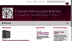What Bik.luteranie.pl website looked like in 2017 (6 years ago)