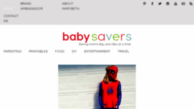 What Babygoodbuys.com website looked like in 2017 (6 years ago)