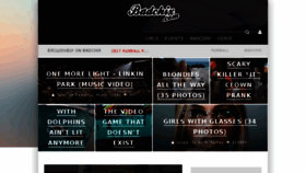 What Badchix.be website looked like in 2017 (6 years ago)